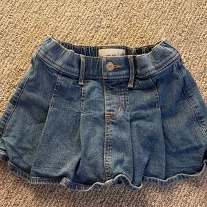 Abercrombie Kids Blue Denim Skort